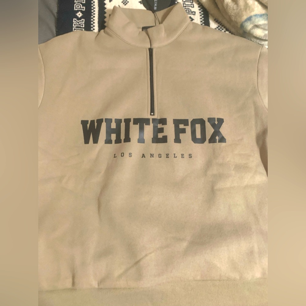 White Fox Boutique Quarter Zip